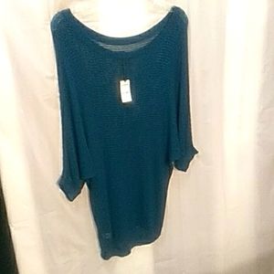 Express loose knit top size M new